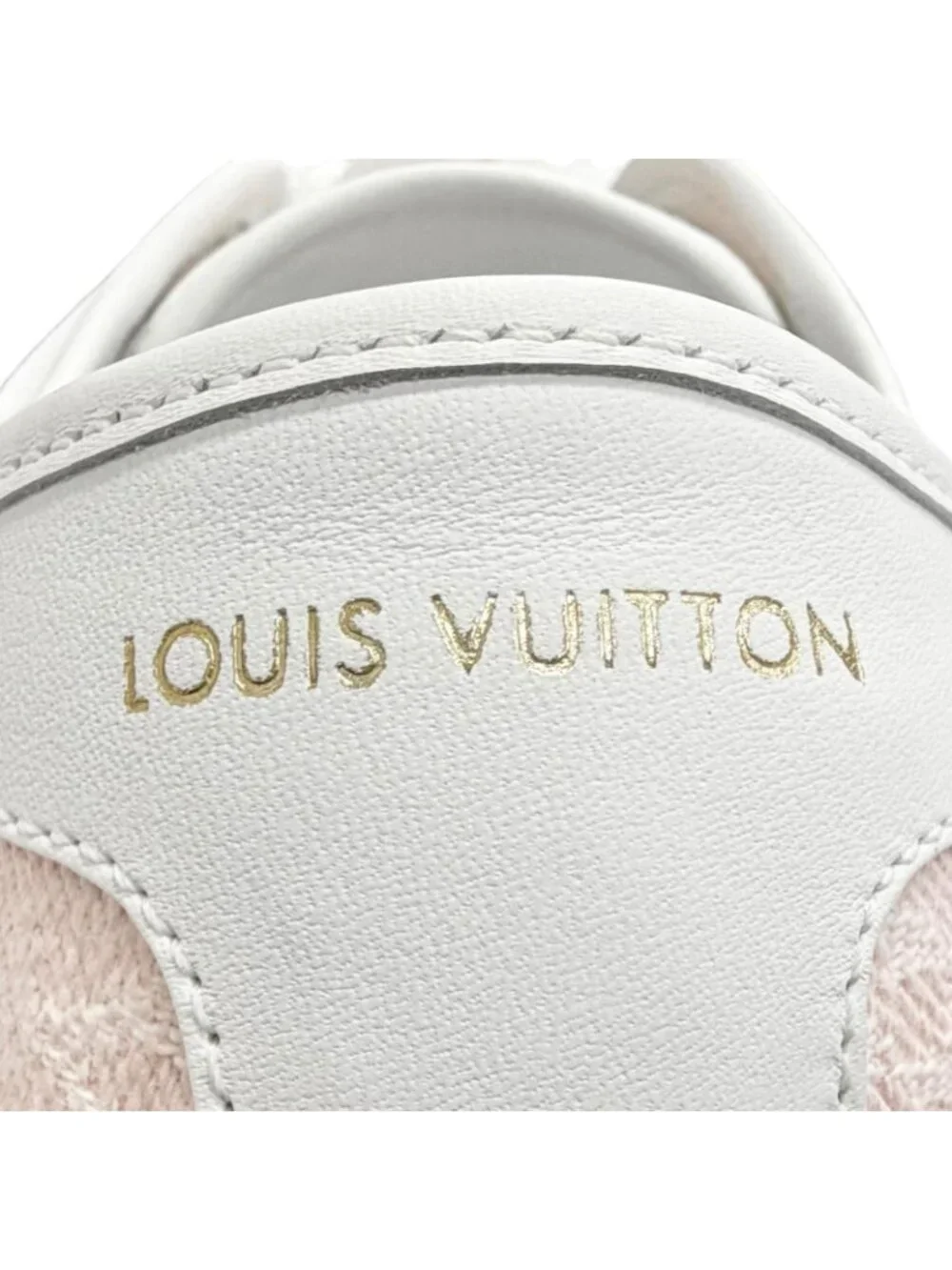 Louis Vuitton LV Lagoon Monogram Denim Rose Low-Top Sneakers Pink